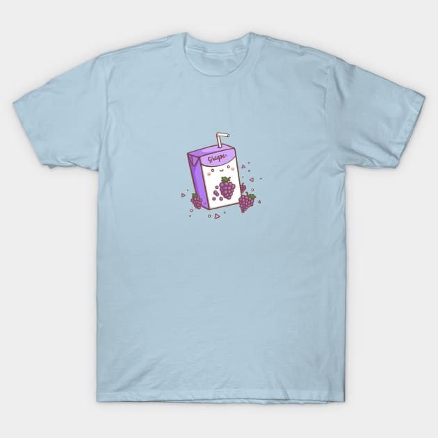 Grape Juice T-Shirt by mschibious